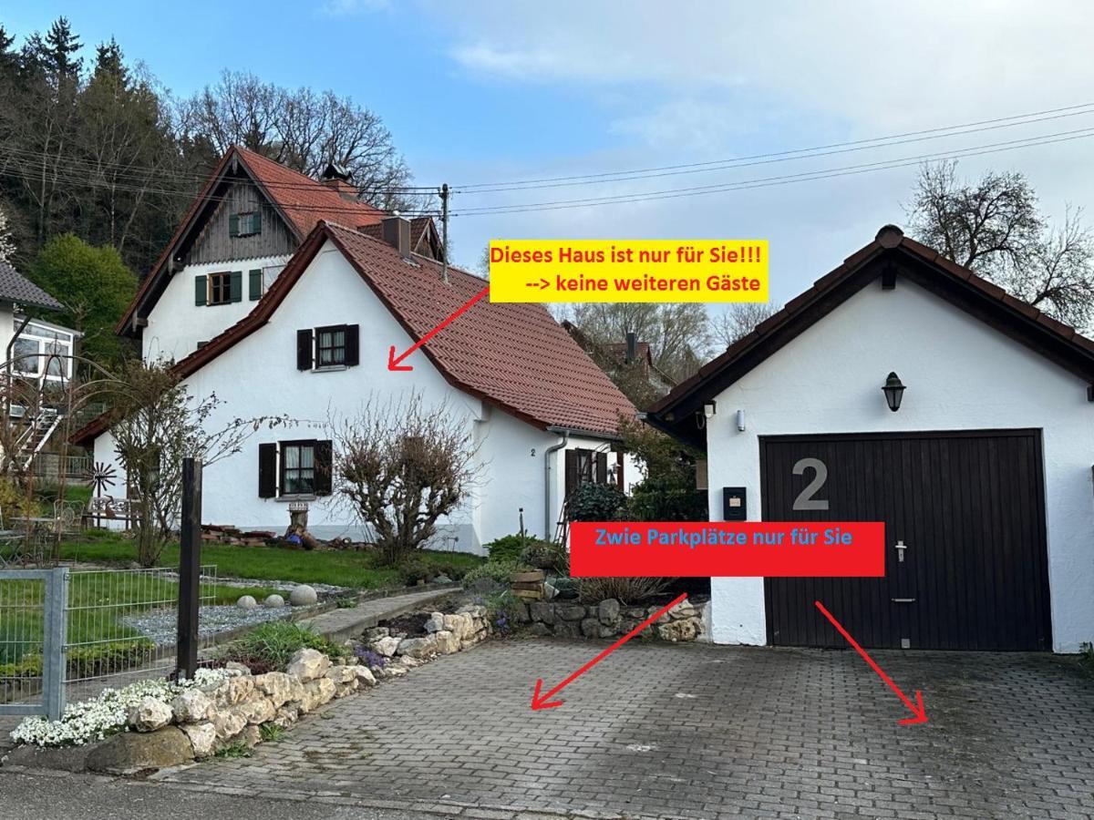 Ferienparadies Am Kammerberg - Ein Ganzes Haus Fuer Sie Alleine!!! Weißenhorn 외부 사진